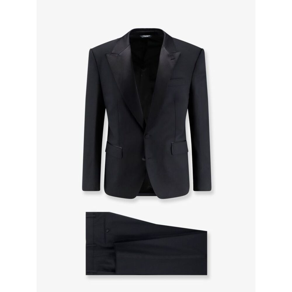 Dolce & Gabbana Men Sicilia Virgin Wool And Silk Blend Tuxedo